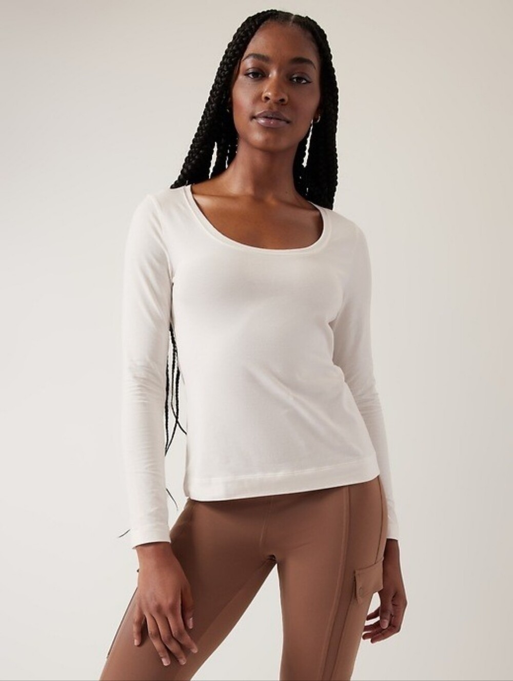Athleta Outbound Scoop Neck Top